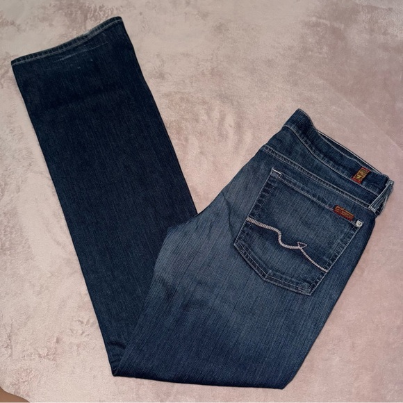 7 for all mankind mid rise boot cut Jean 32/L34 - Picture 1 of 12